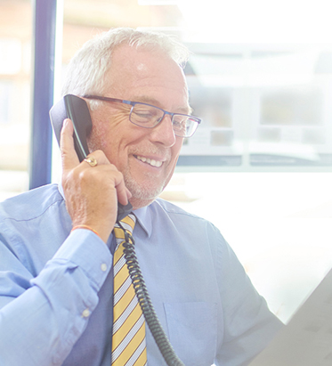 Man talking on Phone